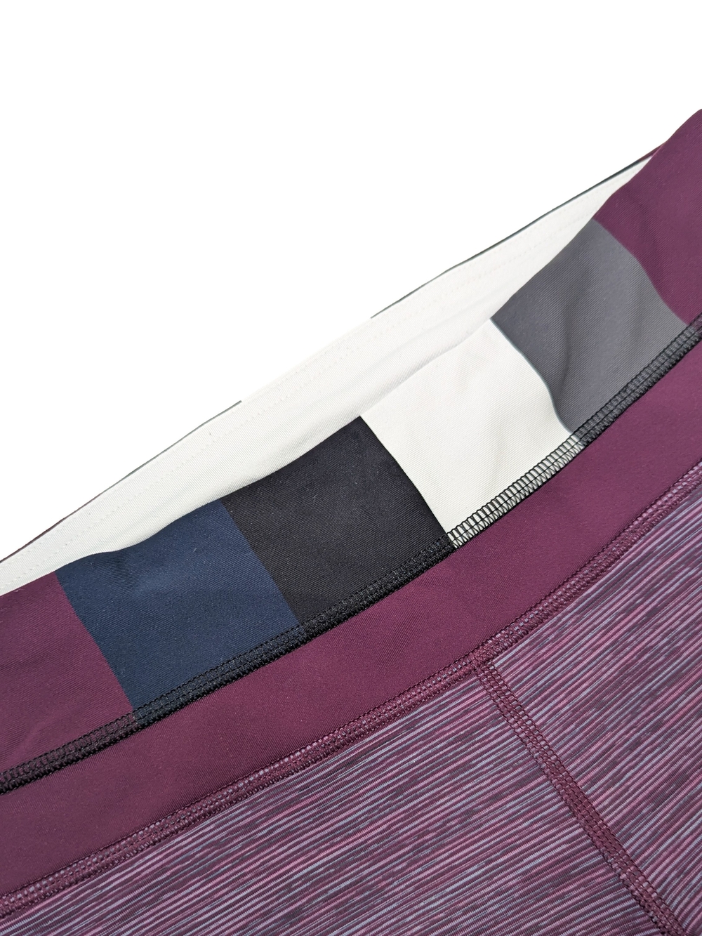 Lululemon Inspire Crop II Leggings, Heathered Purple, Size Small - Picture 3 of 9